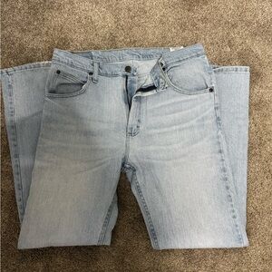 Wrangler Light Blue Straight Leg Jeans